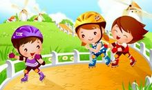 我学会了话滑旱冰_400字