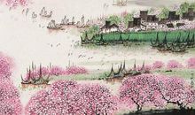 山城过雨百花尽，榕叶满庭莺乱啼。