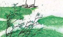 归鸿声断残云碧。背窗雪落炉烟直。