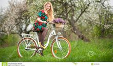 骑自行车逛春天_350字