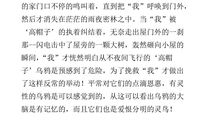 无私的爱——读《斑羚飞渡》有感_650字