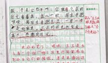 一年级期末考试作文：秋天的大街_450字