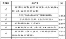 党员年度学习计划