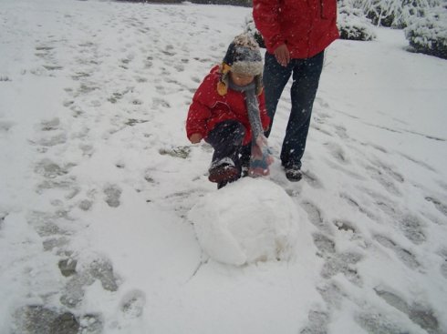 童年雪_150字