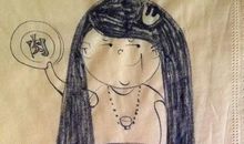 待你长发及腰_50字