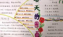 春天的图画手抄报