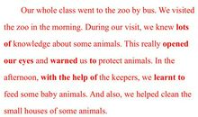 中考英语作文范文 　不要让集卡影响你的学习