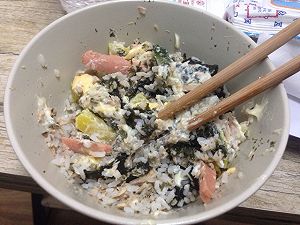 然后，加入肉，火腿等如此详尽的事情，我没有这样做，手腕就像一百磅的物品，如此！但是，在努力之后，我把它压入一个圆圈，椭圆形，或几乎可以通过！如何？够了，它变得够了吗？