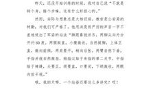 军训给我启示_550字