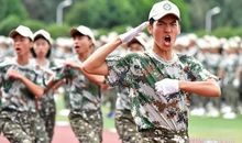 军训的日子，青春的样子_700字