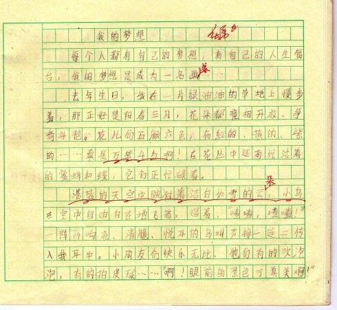 我是初中生_200字