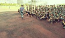 苦中有乐的军训_800字