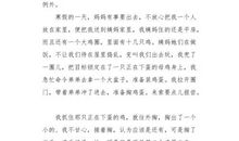 难忘的紧急集合_600字