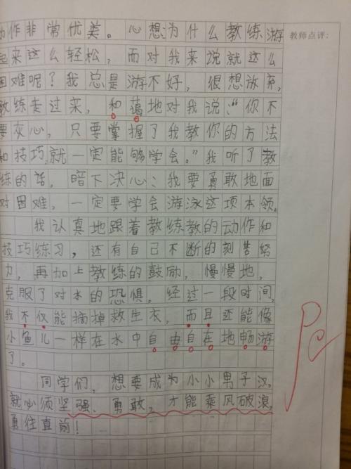 勇气的组成：勇气陪伴我_450字