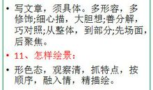 语文学习中的记忆方法