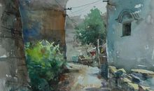 流之幻—流坑村写生感