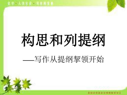 论文体验：水平，写作和修改