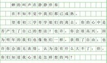 逝去的青春_900字