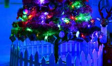 描写圣诞节景色或气氛的段落