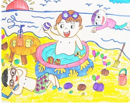 五彩缤纷的夏天（四）_200字