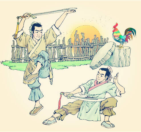 成语：成千上万的头发