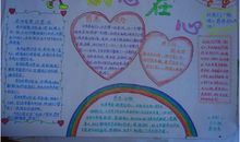 感恩回报手抄报图片