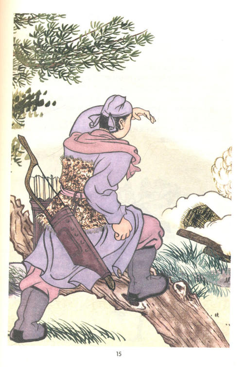 成语：两个桃子