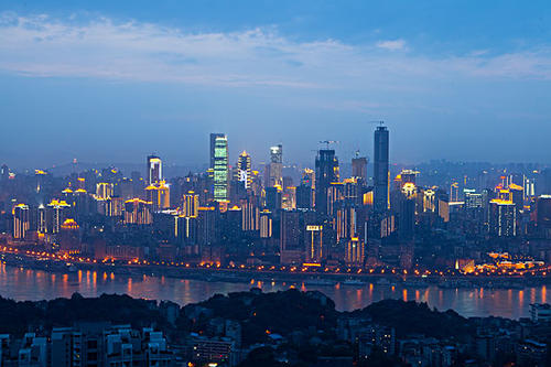 重庆夜景_400字