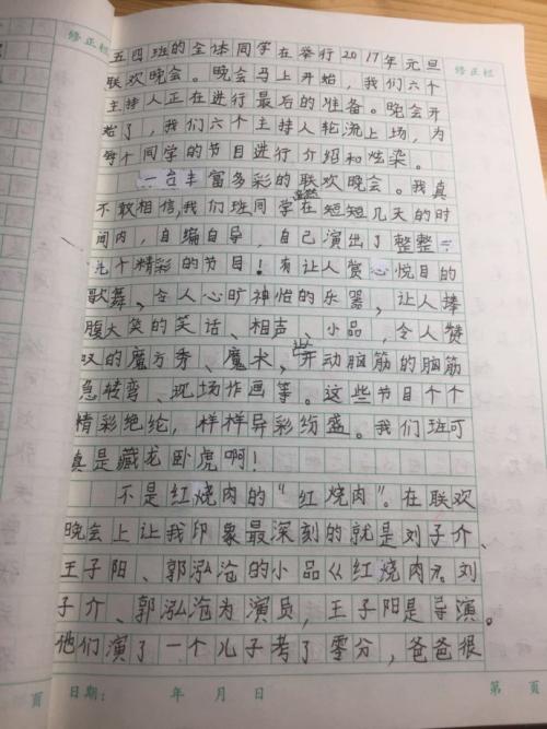 关于新年的一天作文：新年派对_450字