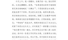 那次，我很感动_700字