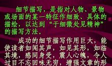 关于细节的作文：我关注生活的细节_700字