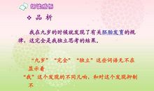 《童年的发现》小练笔_650字