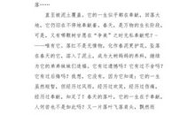 关于春的作文：《春天的落叶》_150字