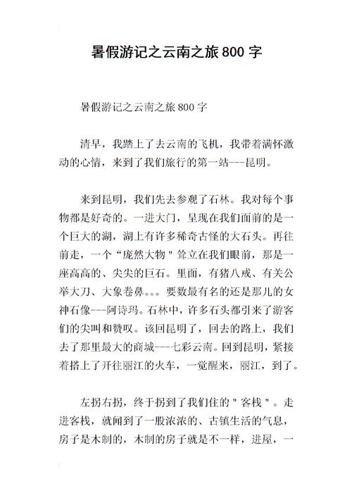 [八月一篇论文]“悲惨”暑假_800字
