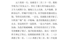 关于元旦的作文：元旦来了_1000字