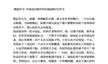 [PK赛]关于挫折的作文：路灯_600字