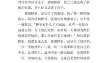 关于挫折的作文：感谢挫折_600字