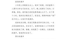 我所认识的潭阿姨_550字