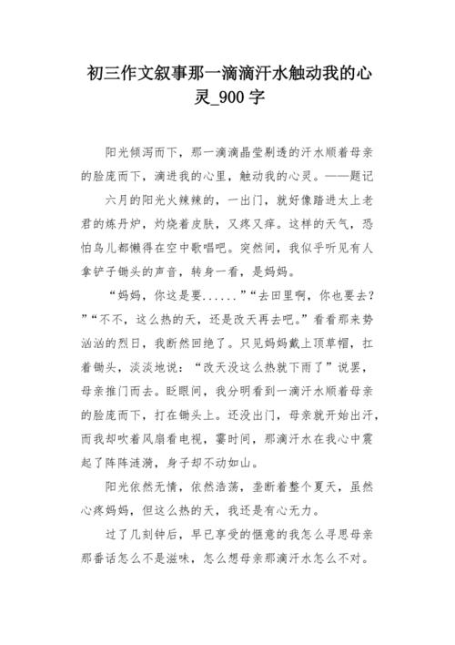 [八月一篇文章]我最后一次轻松的暑假_900字