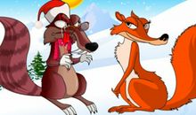 狐狸与小松鼠_550字