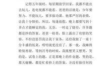 我最熟悉的一个人_350字