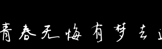 青年没有遗憾_100字