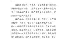 续写《我的叔叔于勒》_550字