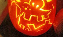 万圣节的苹果树&南瓜灯_1500字