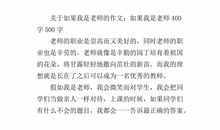 我的课外老师_500字