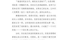 我的语文老师_450字