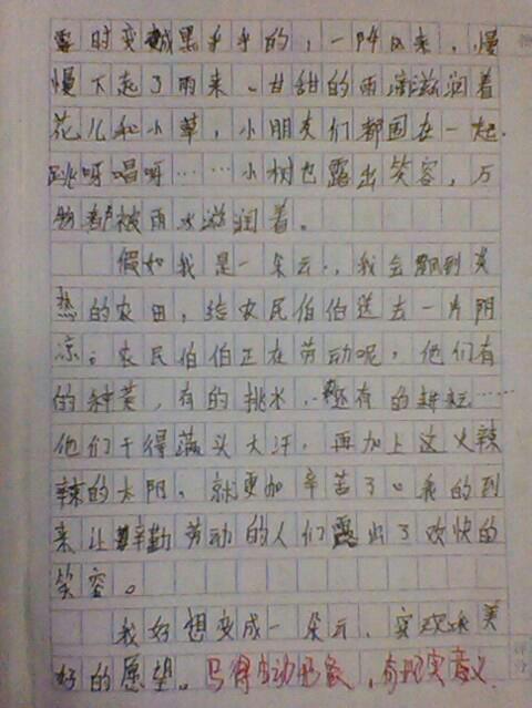 三年级写道：妈妈最美丽的眼睛_700字