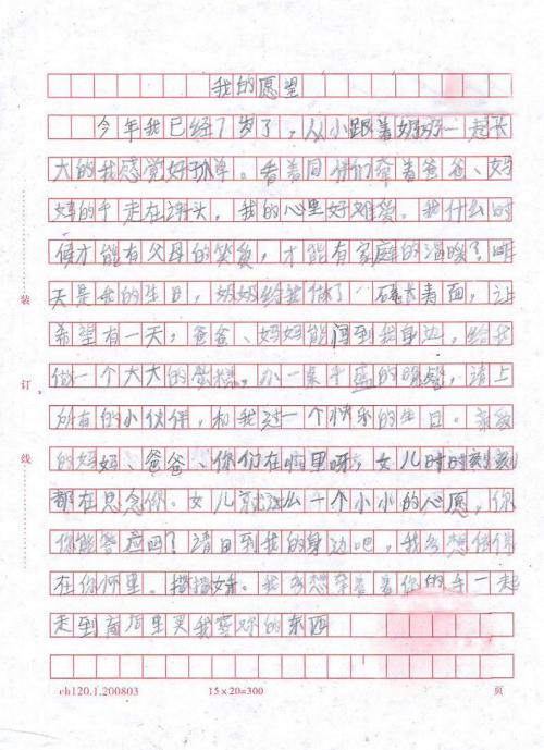 三年级写道：我_这是我_450字