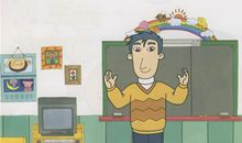 爷爷是个电视迷_350字