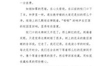 幸好你在身边_900字